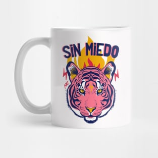 Sin Miedo Tiger Mug